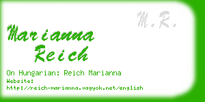 marianna reich business card